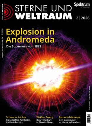 Spektrum Sterne und Weltraum - Februar 2026