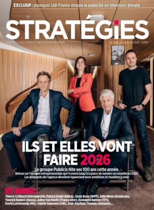 Strategies - 8 Janvier 2026