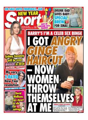 Sunday Sport - 28 December 2025