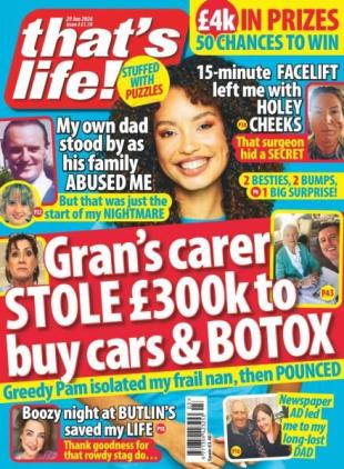that's life! UK - 22 January 2026