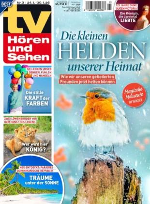 TV Horen und Sehen - 16 Januar 2026