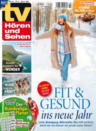 TV Horen und Sehen - 9 Januar 2026