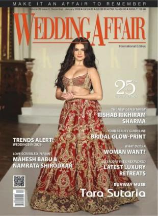 Wedding Affair Magazine - December 2025-January 2026
