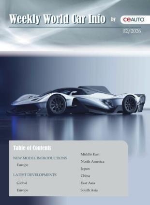 Weekly World Car Info - 10 January 2026