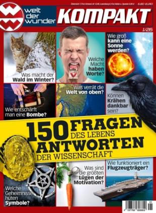 Welt der Wunder Kompakt - Januar 2026