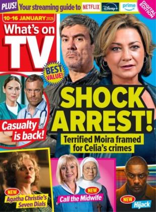 What's on TV - 10 January 2026