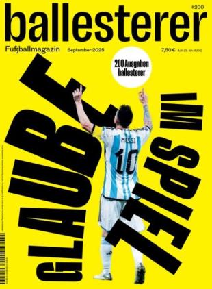 Ballesterer Magazin - September 2025