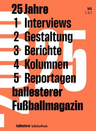 Ballesterer Magazin - Sonderheft 25 Jahre 2025