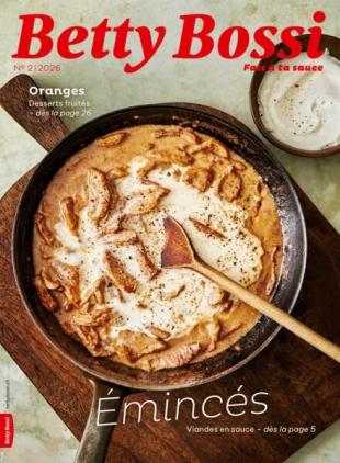 Betty Bossi edition francaise - Fevrier 2026
