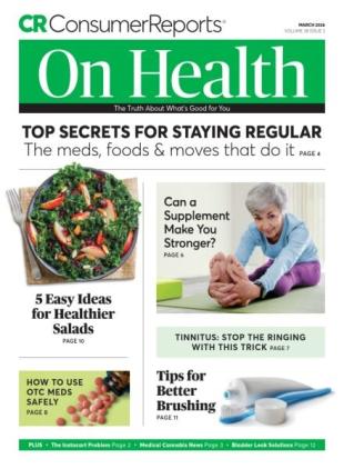 Consumer Reports on Health - March 2026