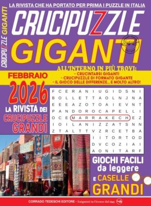 Crucipuzzle Giganti - Febbraio 2026
