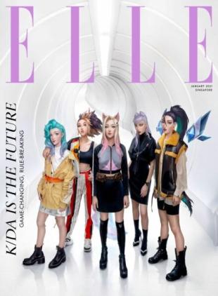 Elle Singapore - January 2021