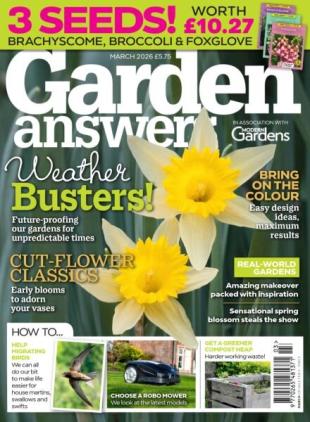 Garden Answers - March 2026