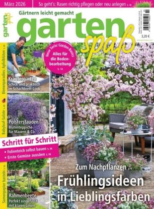 Gartenspass - Marz 2026