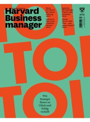 Harvard Business Manager - April 2024