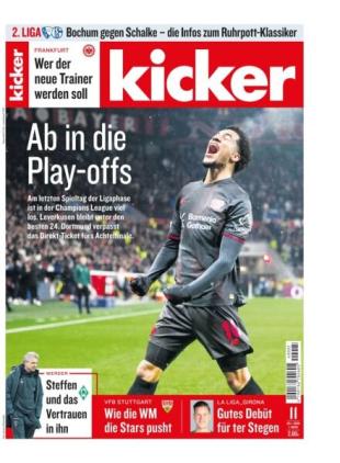 Kicker - 29 Januar 2026