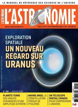 L'Astronomie - Janvier 2026