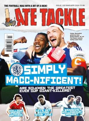 Late Tackle Football - March-April 2026