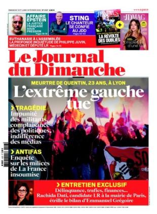 Le Journal du dimanche - 15 Fevrier 2026