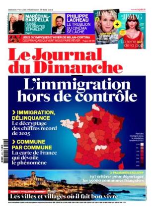 Le Journal du dimanche - 2 Fevrier 2026
