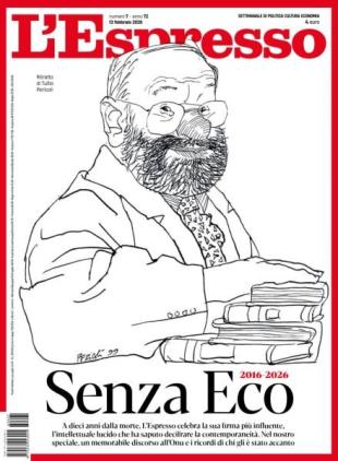 L'Espresso - 13 Febbraio 2026