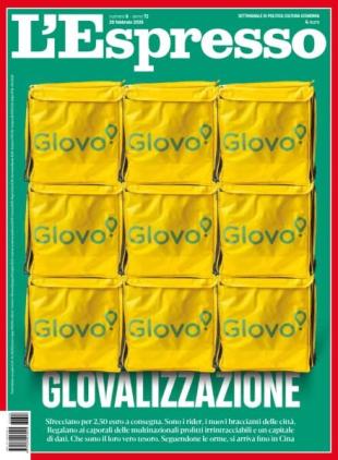 L'Espresso - 20 Febbraio 2026