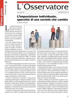 L'Osservatore - 21 Febbraio 2026