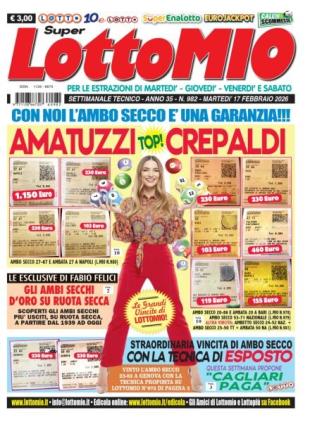 Lottomio del Giovedi - 17 Febbraio 2026