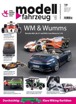 Modell Fahrzeug - Februar 2026