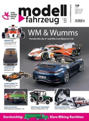Modell Fahrzeug - Marz-April 2026