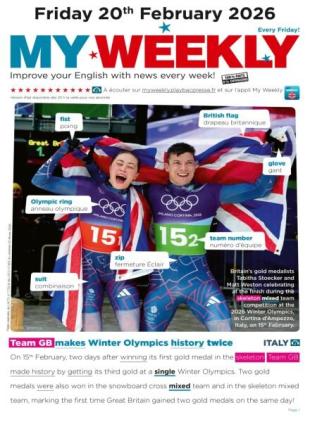 My Weekly fr - 20 Fevrier 2026