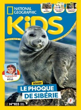 National Geographic Kids France - Mars 2026