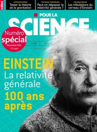 Pour la Science - Novembre 2015