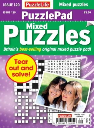 PuzzleLife PuzzlePad Puzzles - Issue 120 2026