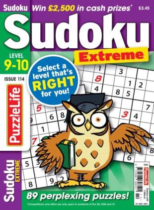 PuzzleLife Sudoku Extreme - January 2026