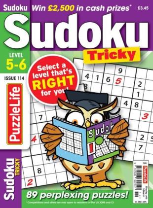 PuzzleLife Sudoku Tricky - January 2026