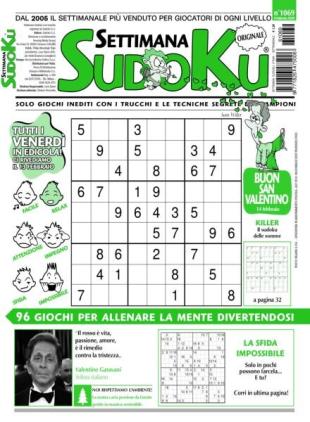 Settimana Sudoku - 6 Febbraio 2026