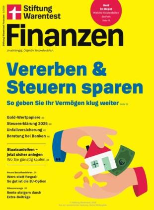 Stiftung Warentest Finanzen - Marz 2026
