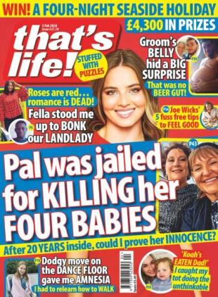 that's life! UK - 29 January 2026