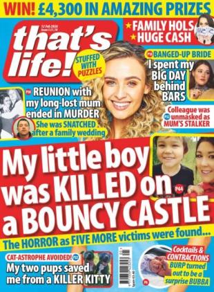 that's life! UK - 5 February 2026