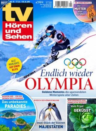 TV Horen und Sehen - 30 Januar 2026