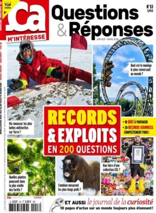 ca M'Interesse Questions & Reponses - Janvier-Mars 2026