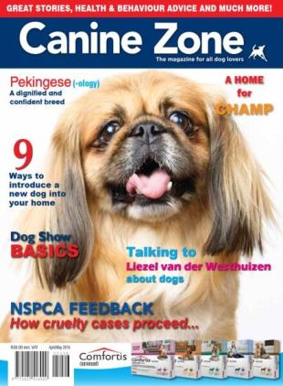 Canine Zone - April-May 2016
