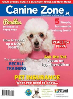 Canine Zone - August-September 2019