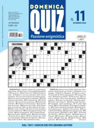 Domenica Quiz - 26 Marzo 2026