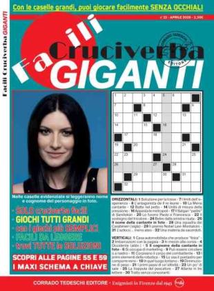 Facili Cruciverba - Aprile 2026