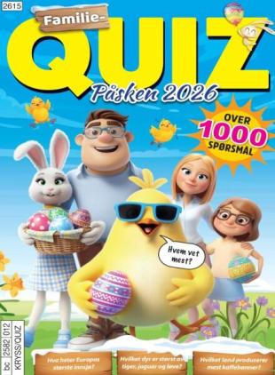 Familiequiz Norge - 27 Februar 2026
