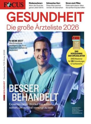 Focus Gesundheit - Marz 2026