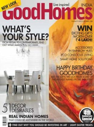 GoodHomes India - April 2012