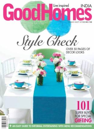 GoodHomes India - October 2012
